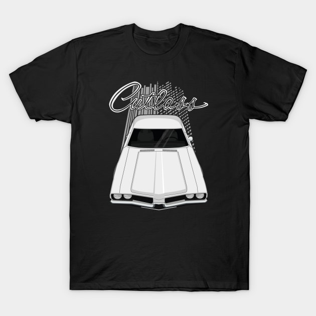 Oldsmobile Cutlass 1969 - white T-Shirt by V8social